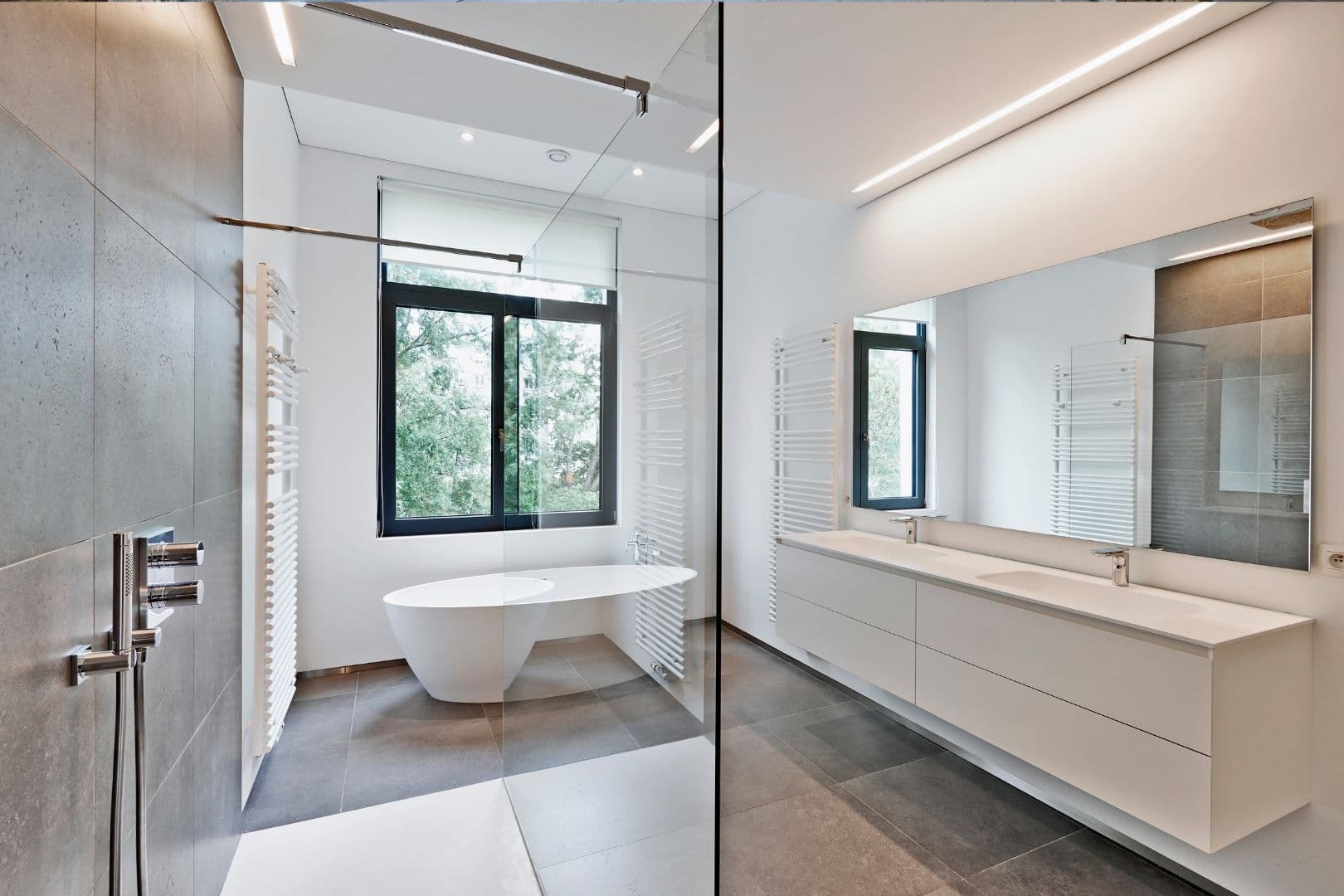 Bathroom after renovation